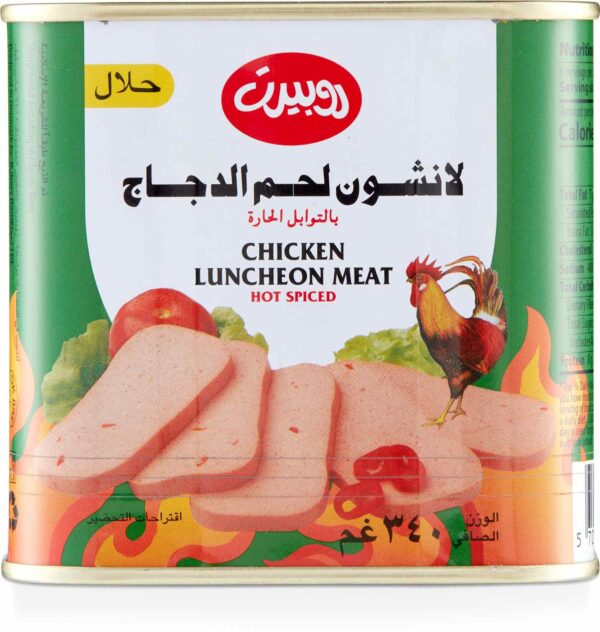 Robert CHICKEN LUNCHEON MEAT HOT 340G