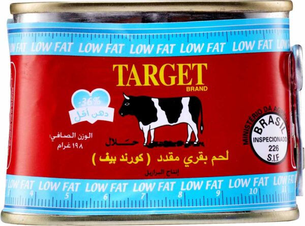 TARGET CORNED BEEF LOW FAT 198GM