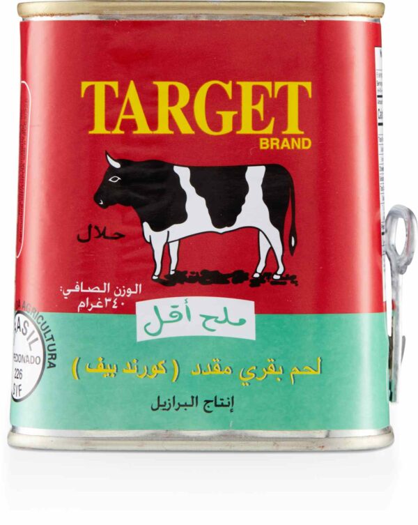 TARGET CORNED BEEF LESS SALT 340GM