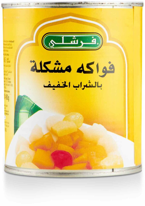FRESHLY FRUIT COCKTAIL IN LITE SYRUP840G