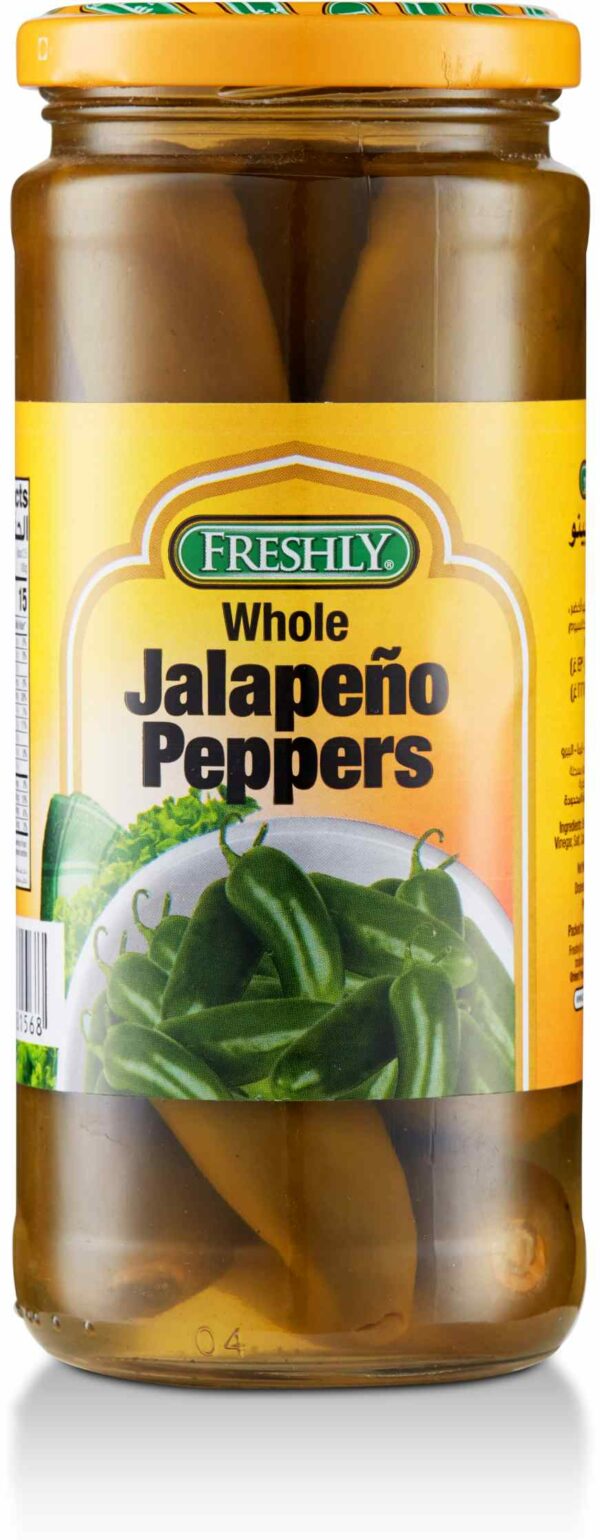 FRESHLY WHOLE JALAPENO PEPPERS 16.6 OZ