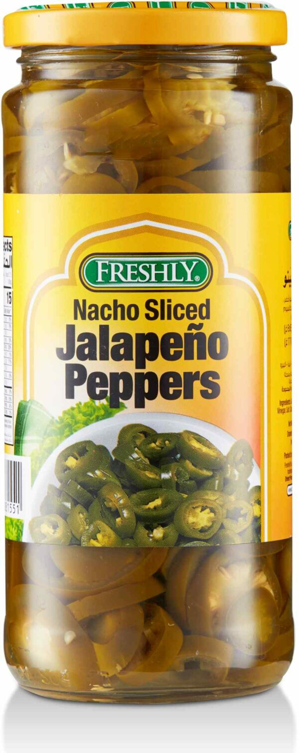 Freshly NACHO SLICED JALAPENO GREEN 18OZ