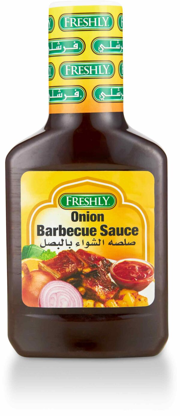 Freshly ONION  BBQ  SAUCE 18 OZ