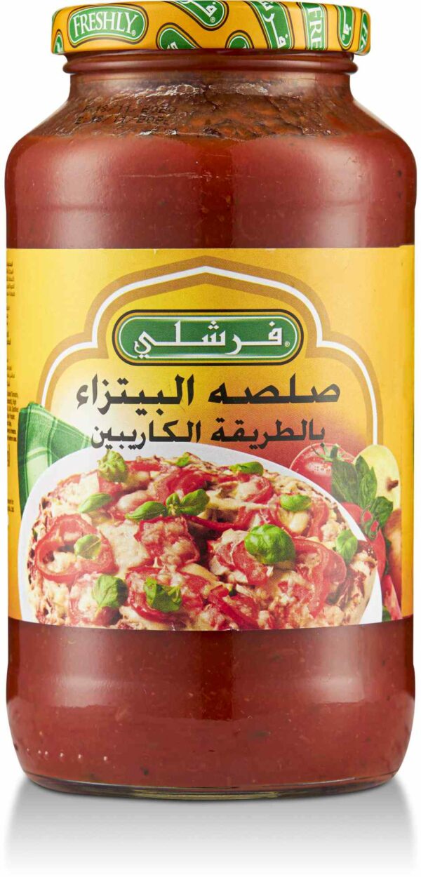 Freshly PIZZA SAUCE CARIBBEAN STYLE 24oz