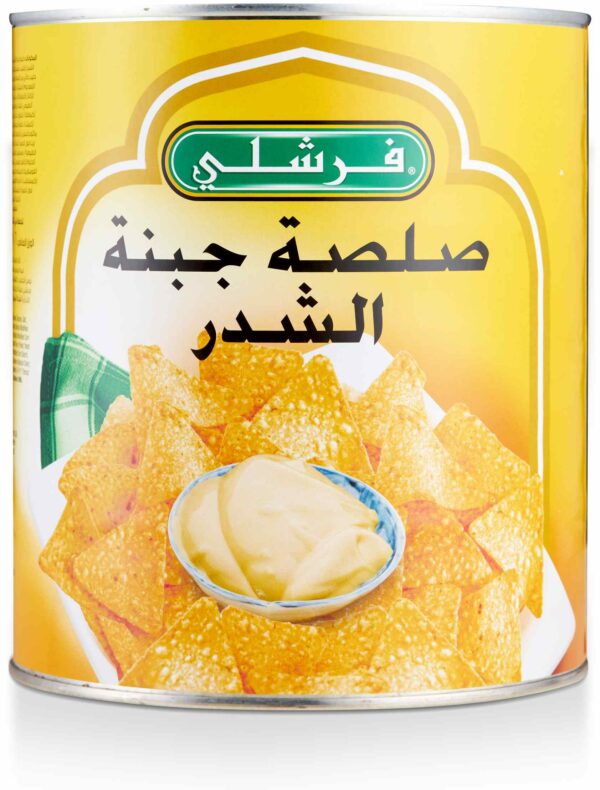 FRESHLY CHEDDAR CHEESE SAUCE IN TIN 3kg