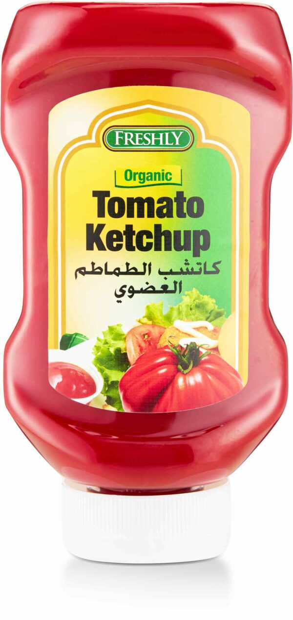 Freshly ORGANIC KETCHUP UPSIDE/DOWN 20OZ