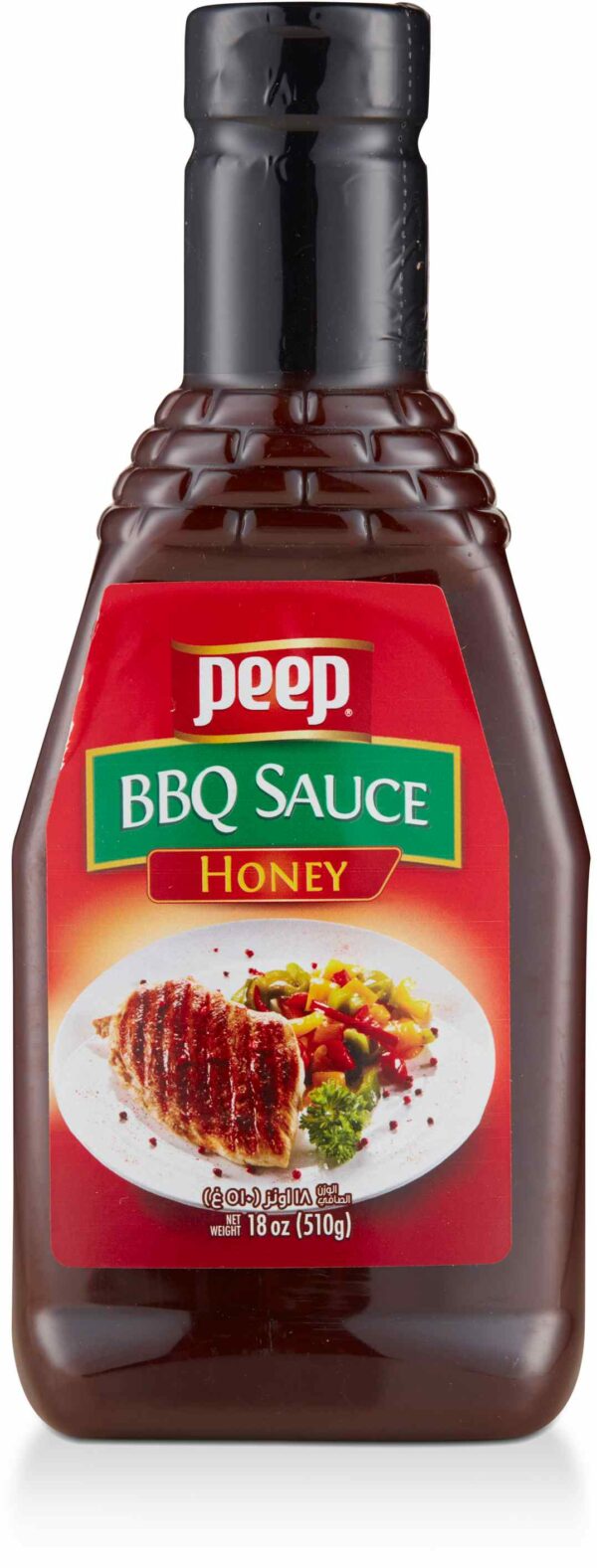 PEEP BBQ SAUCE HONEY 18 OZ