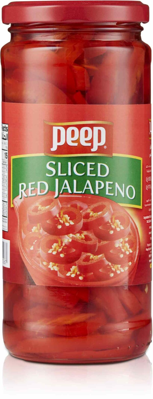 PEEP SLICED  RED  JALAPENO 16 OZ