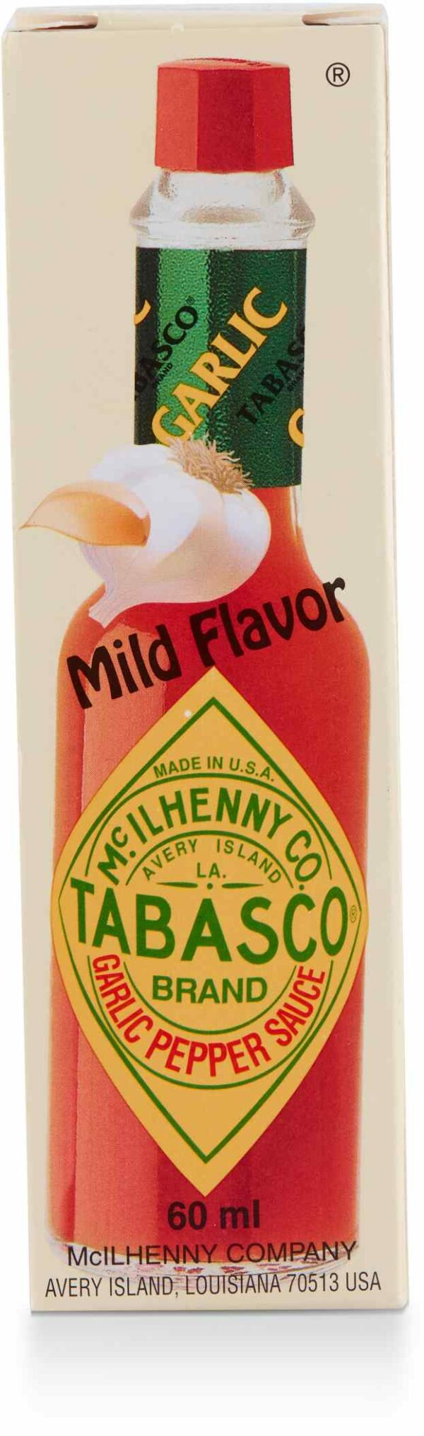 TABASCO GARLIC  PEPPER  SAUCE 60 ML