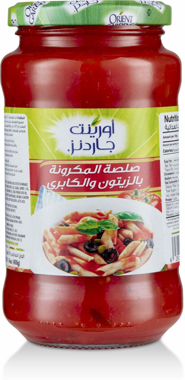 O.G Pasta sauce with olives&capers 400G