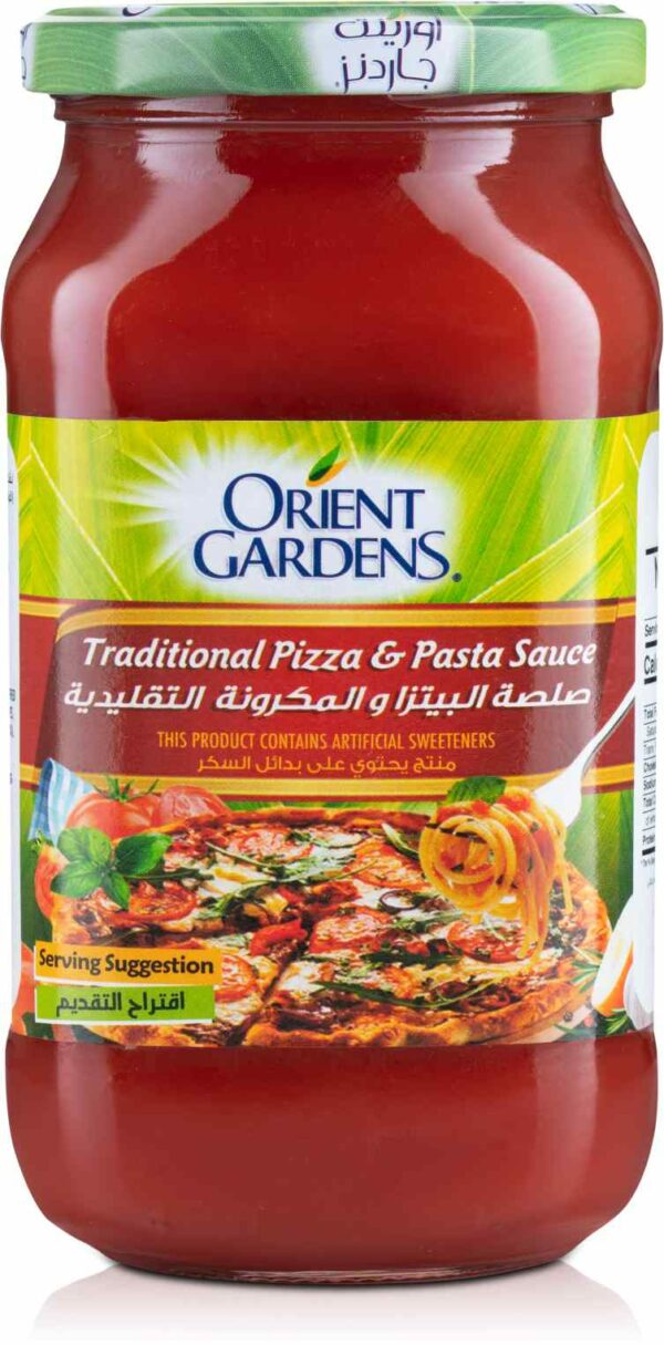 O.G PIZZA&PASTA SAUCE TRADITIONAL 485GM