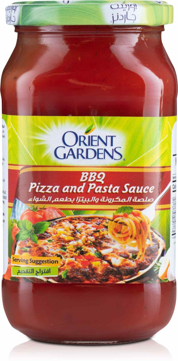 O.G PIZZA&PASTA SAUCE BBQ 485 GM
