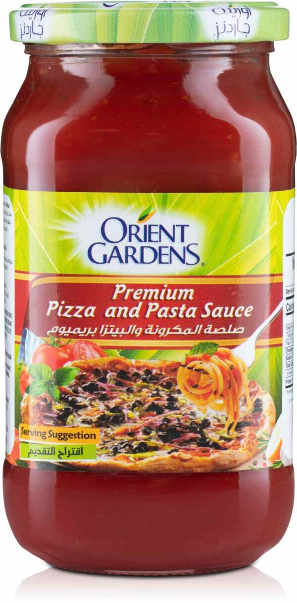 O.G PREMIUM  PIZZA & PASTA  SAUCE 485 GM