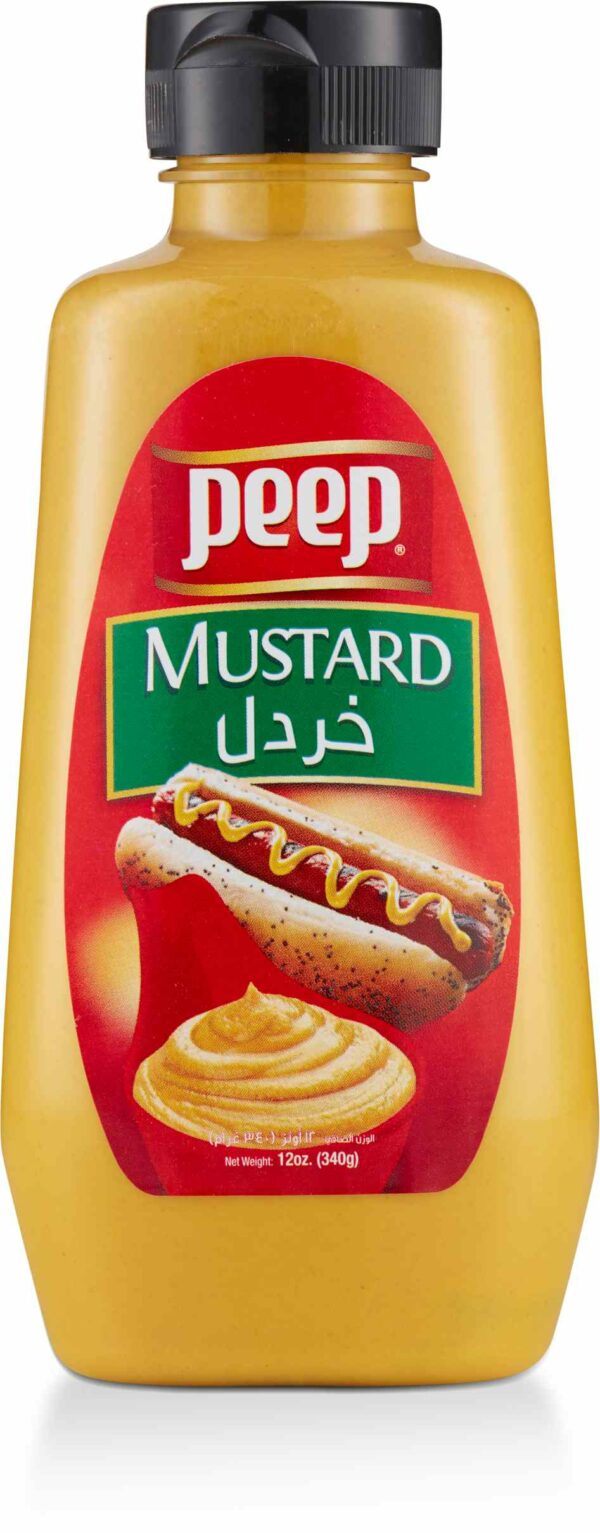 PEEP MUSTARD SQUEEZE 12 OZ