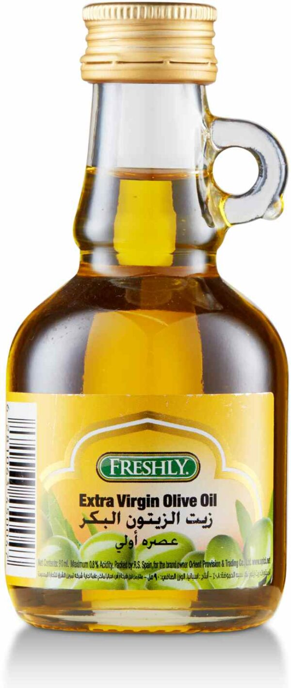 FRESHLY EXTRA VIRGIN OLIVE OIL  90 ML