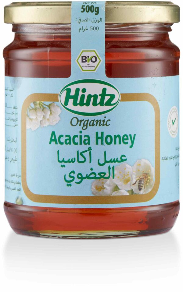 Hintz Organic Acacia Honey 500 GM