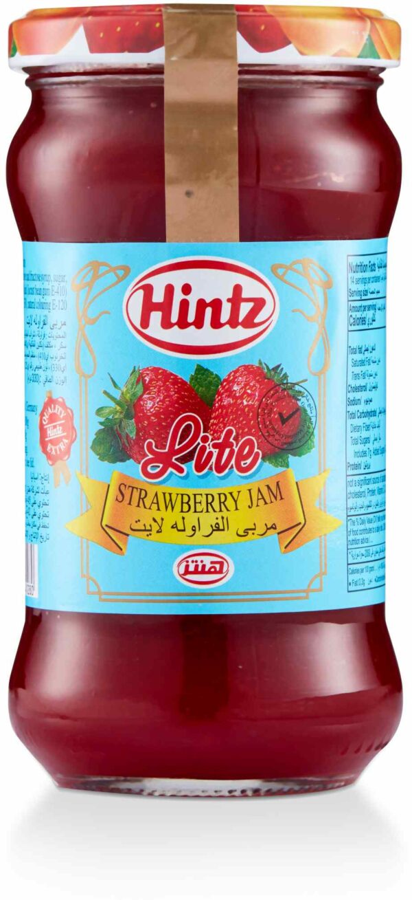 Hintz Jam strawberry LITE 330 GM
