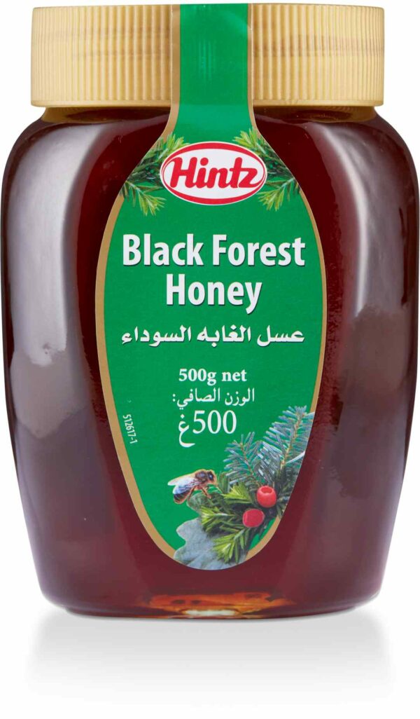 Hintz Black Forest Honey glass 500 GM