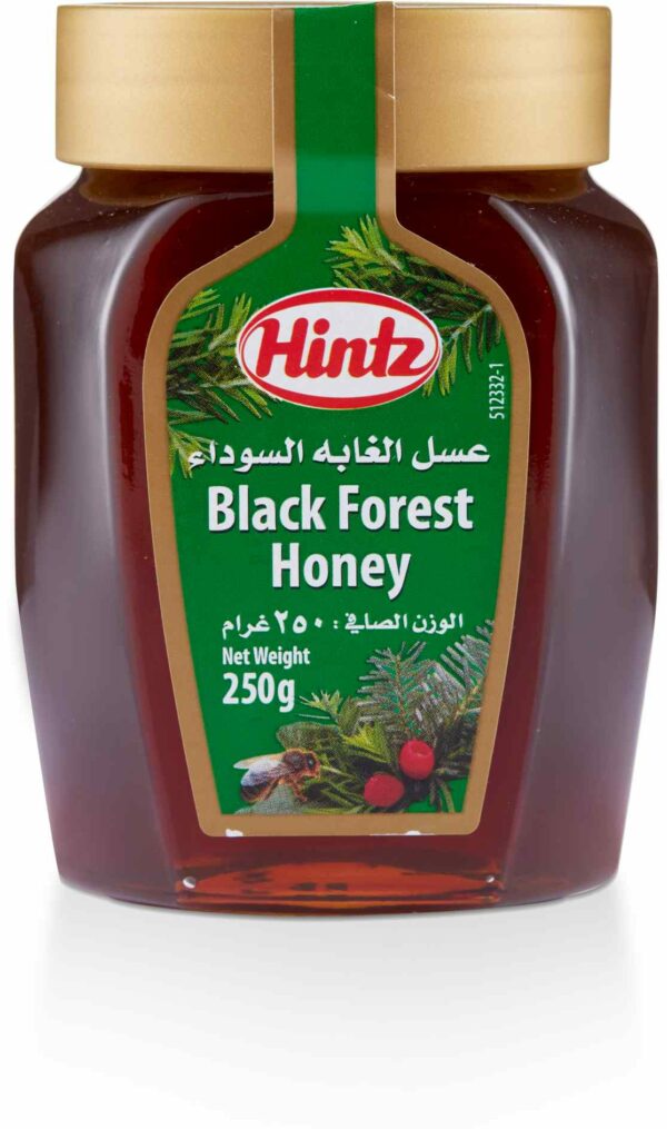 Hintz Black Forest Honey glass 250 GM