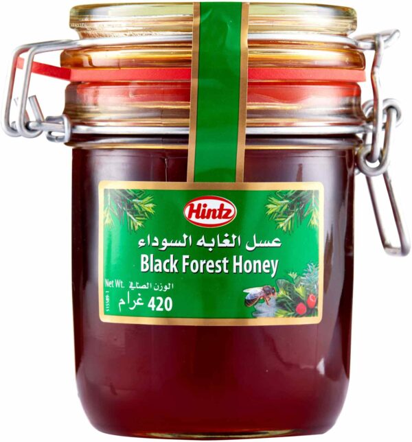 Hintz Black Forest Honey glass 420 GM
