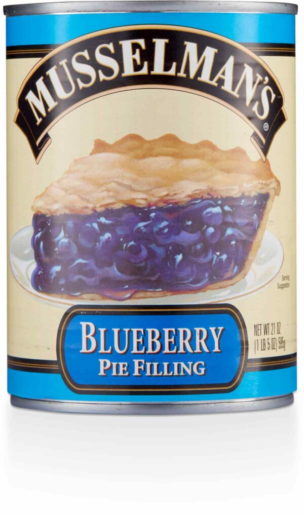 MUS.M BLUE BERRY PIE FILLING 21 OZ