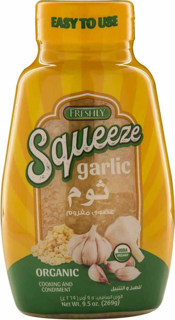 FRESHLY ORGN/MINCED GARLIC SQUEEZE9.5OZ