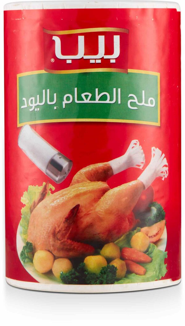 PEEP IODIZED TABLE SALT 26 oz