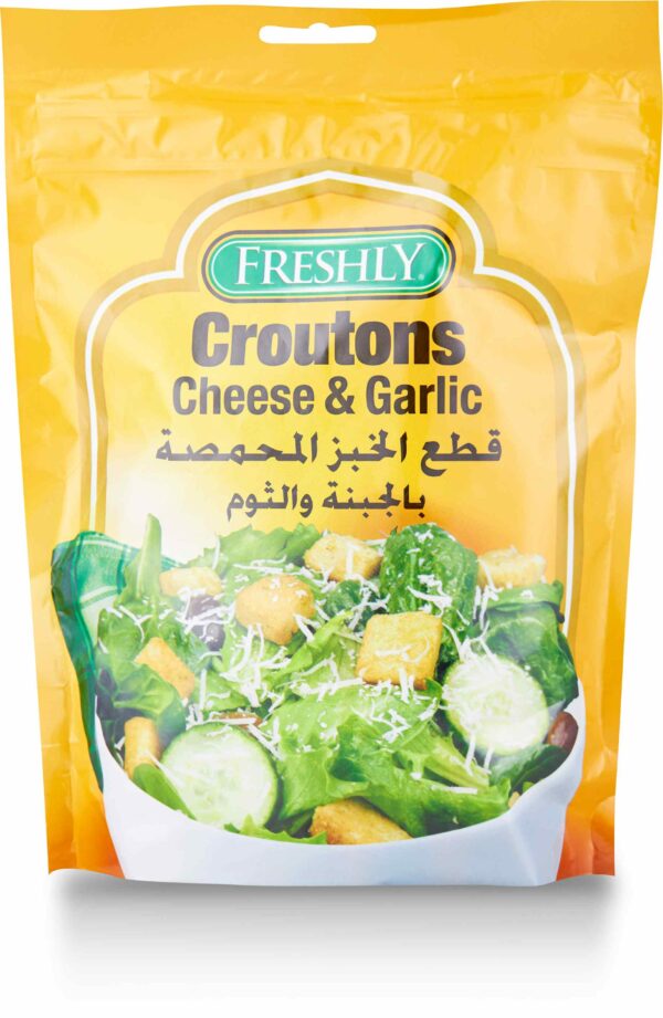 Freshly Cheese & Garlic Croutons 4 OZ