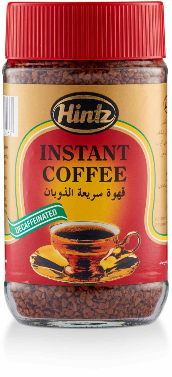 Hintz Decaffeinated instant coffee 100GM