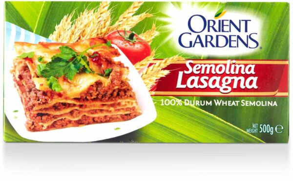 O.G SEMOLINA LASAGNA 500 GM
