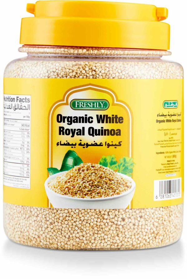 FRESHLY ORGANIC WHITE QUINOA 800gm