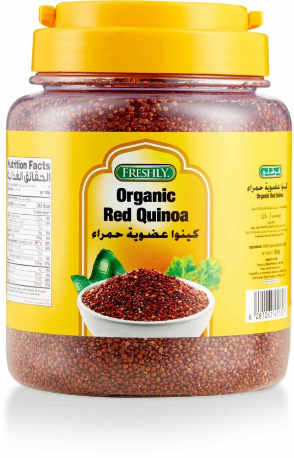 FRESHLY ORGANIC RED QUINOA 800gm