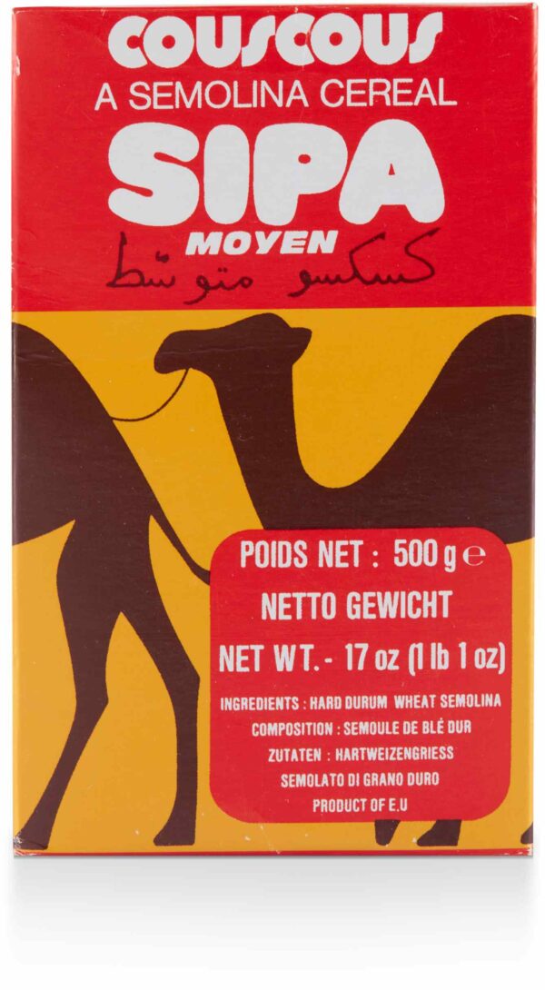 SIPA MEDIUM COUSCOUS 500 GM