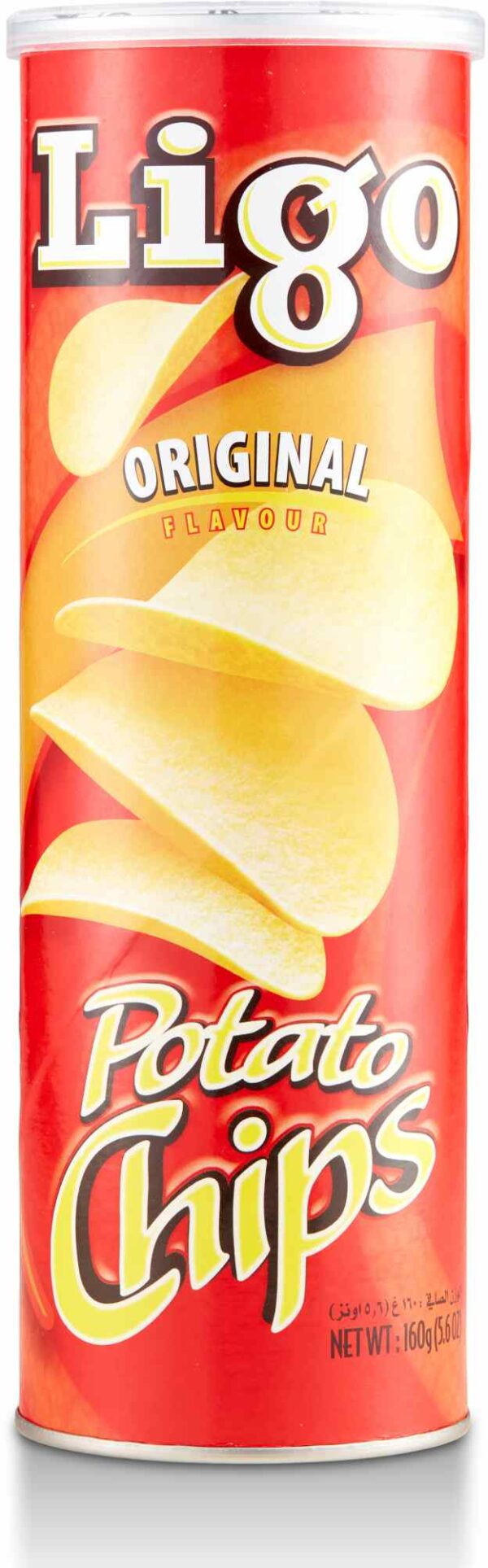 LIGO POTATO CHIPS ORIGINAL 160 G