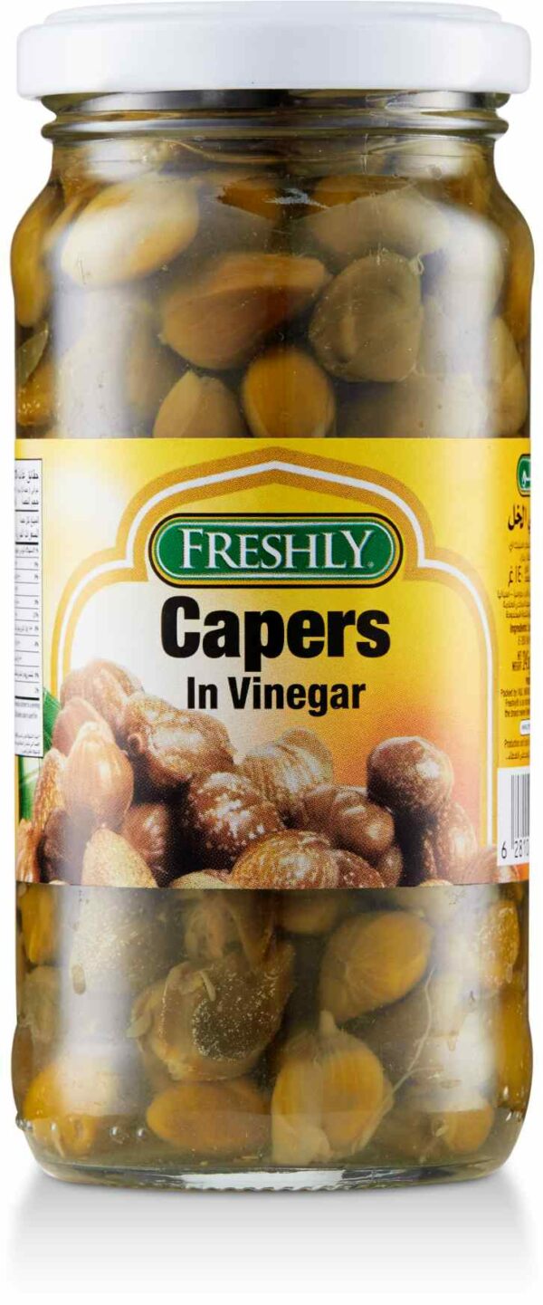 Freshly CAPERS IN VINEGAR 245 GM