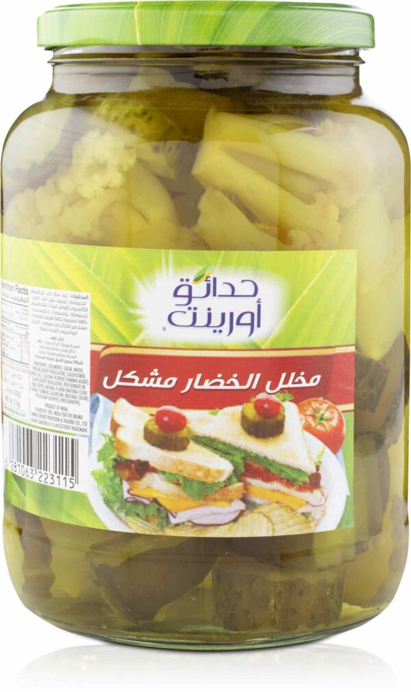 O.G SWEET MIX PICKLES 36 OZ