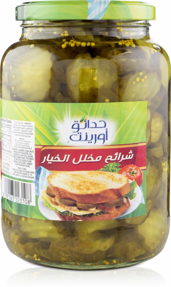 O.G Sliced pickles in 36 OZ