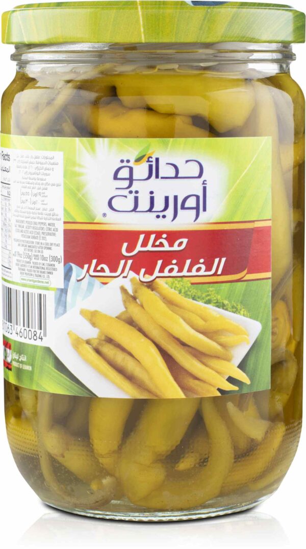O.G HOT PEPPER PICKLES 550gm