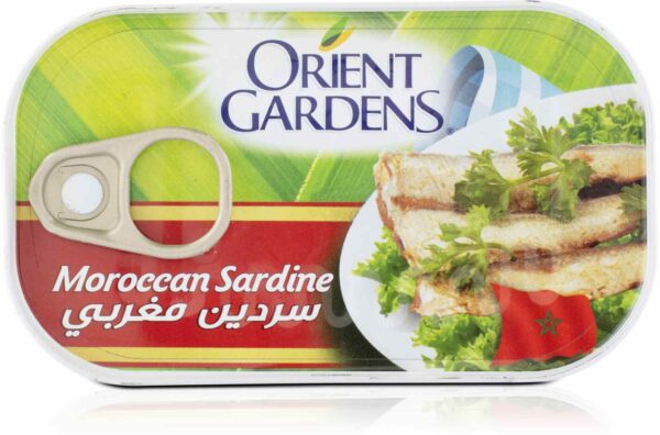 O.G SARDINES IN SOY OIL 125 GM