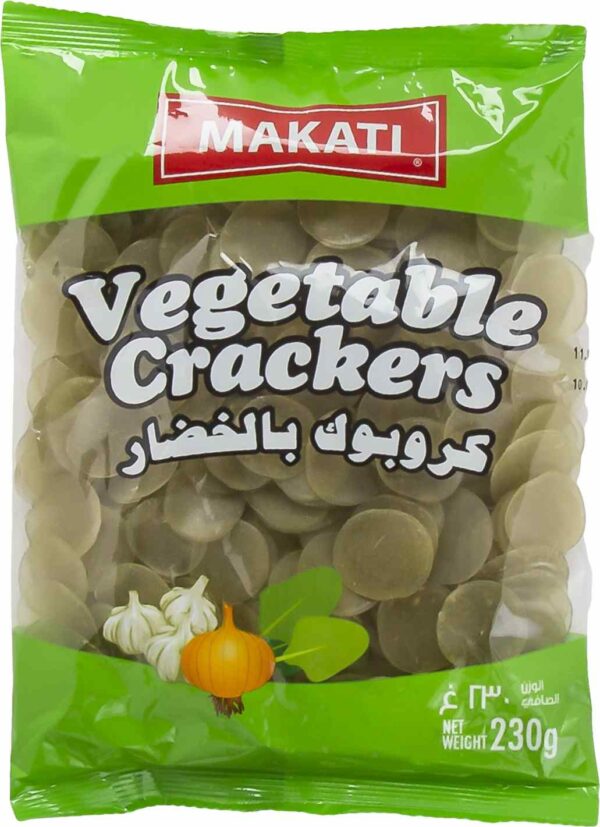 MKT VEGETABLE CRACKERS 230GM