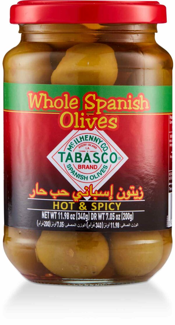 TABASCO Whole Green Olives 340 GM