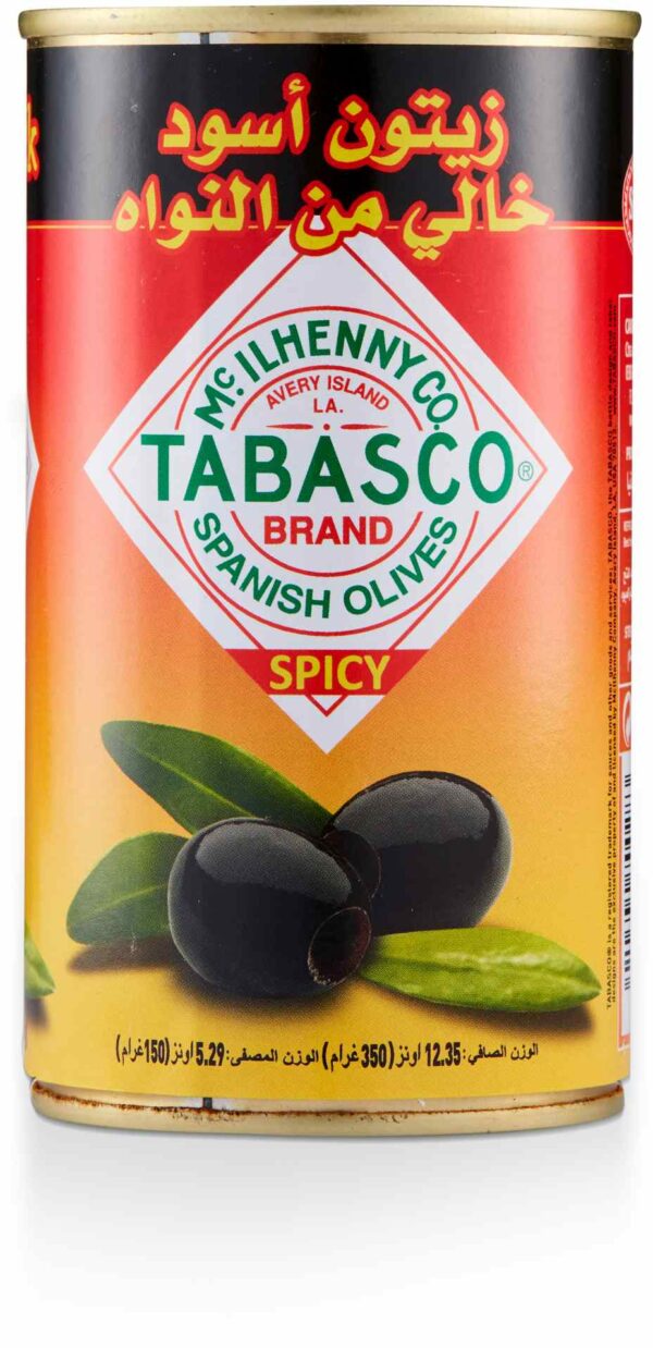 TABASCO Pitted Black Olives 350 GM