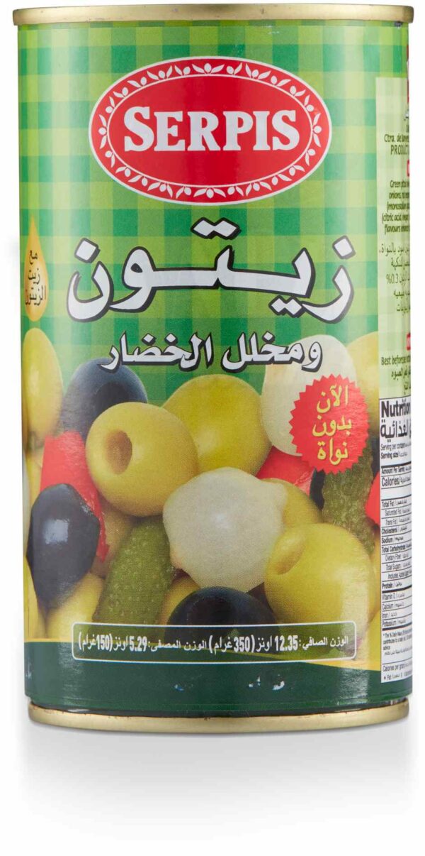 Serpis Mix Pickles Tapeo Latino 350 GM