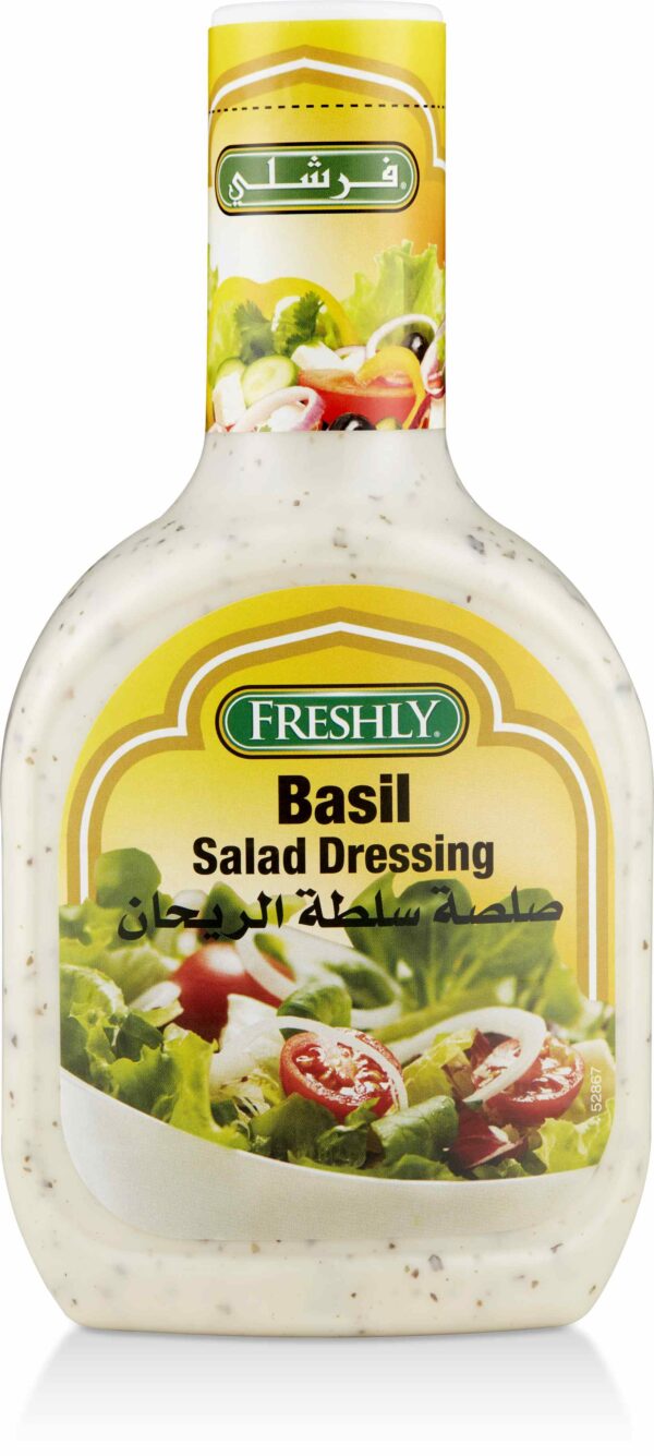 FRESHLY BASIL SALAD DRESSING 16 OZ