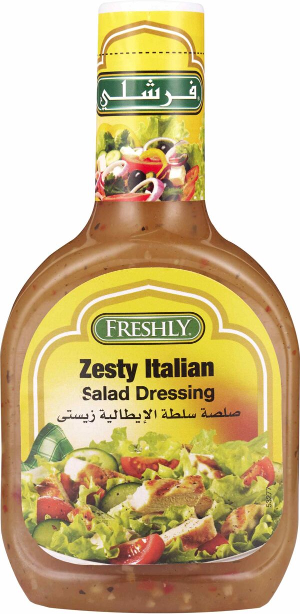 FRESHLY ZESTY ITALIAN SALAD DRESSING16OZ