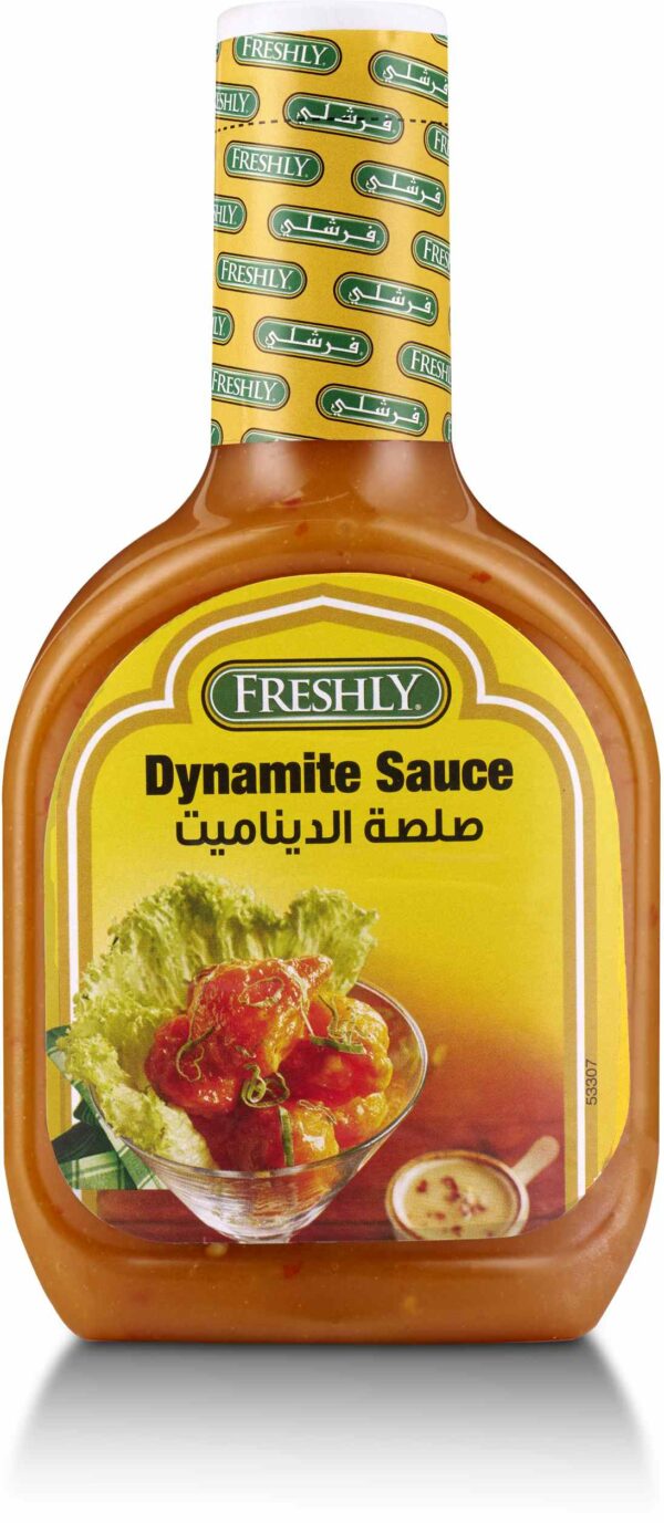 FRESHLY DYNAMITE MILD SAUCE 16 OZ