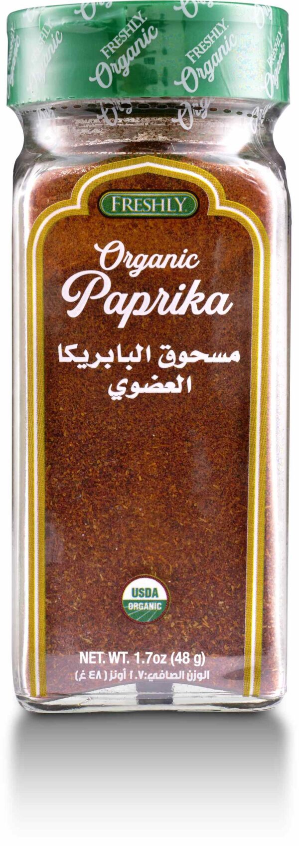 FRESHLY ORGANIC PAPRIKA 1.7 oz