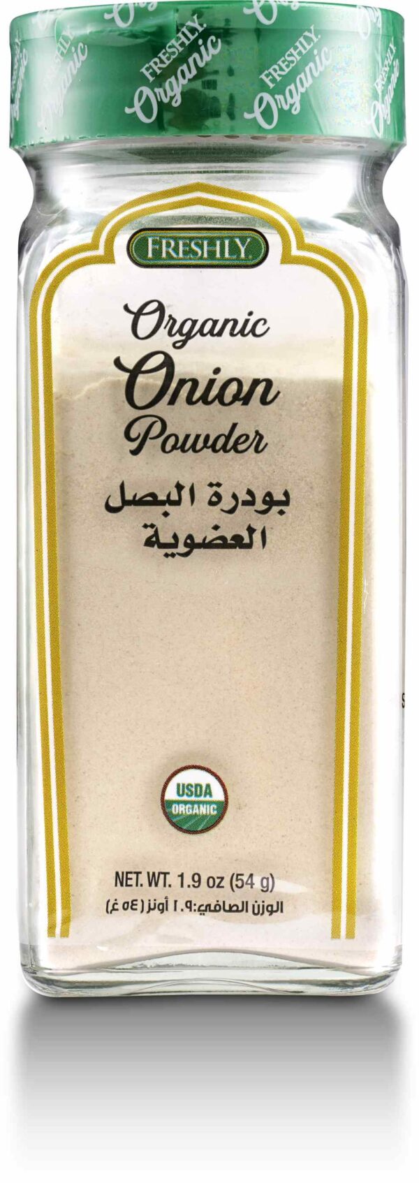 FRESHLY ORGANIC ONION POWDER 1.9 oz