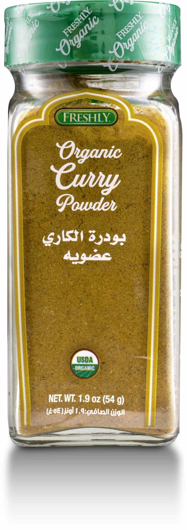 FRESHLY ORGANIC CURRY POWDER 1.9oz