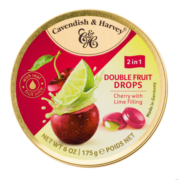 C&H Candy Duo Fruit Cherry W/Lime 175 GM